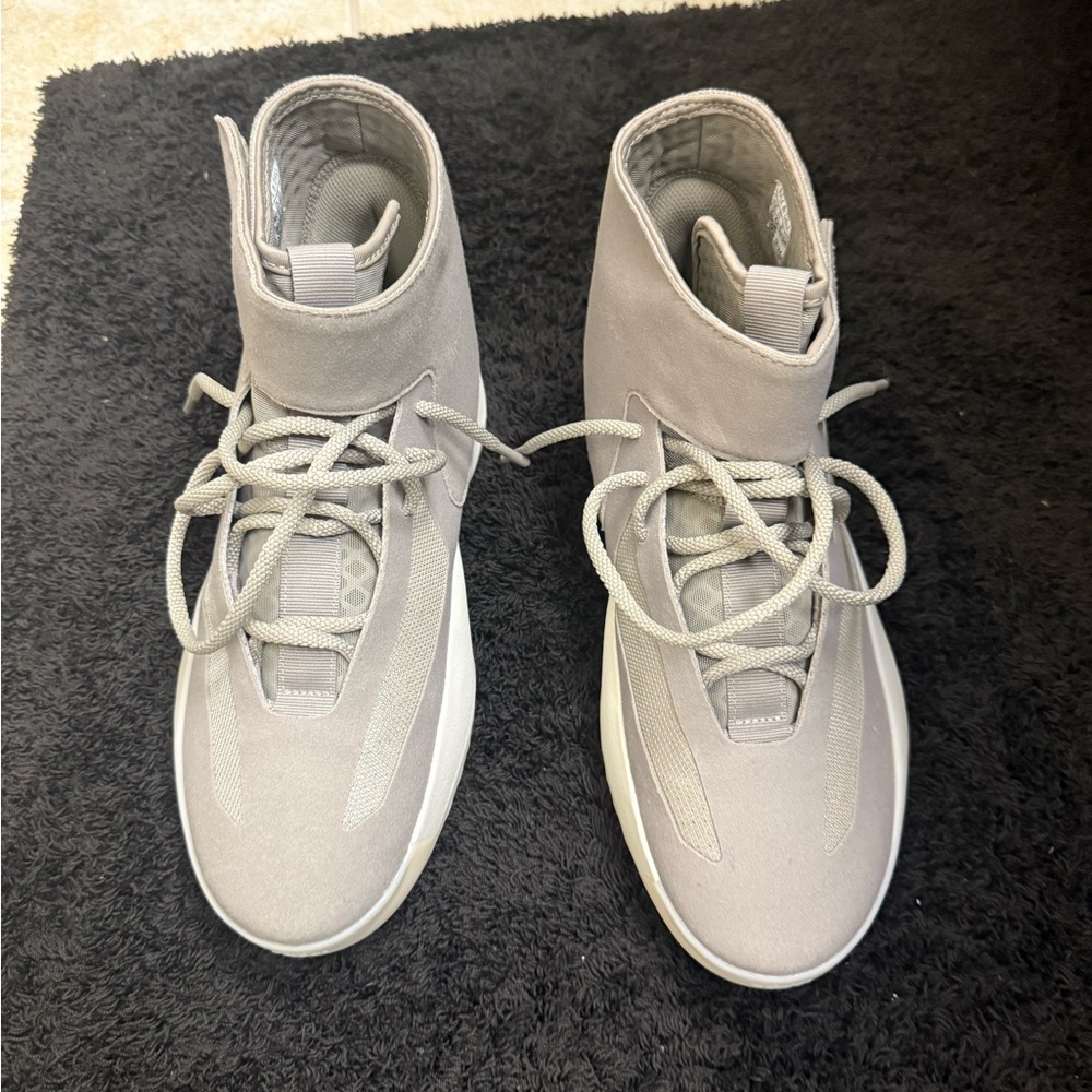 fear or god  adidas Gray High-Top Sneakers